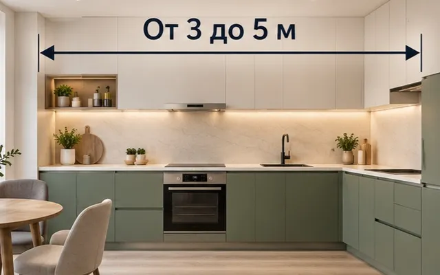 От 3 до 5 метров